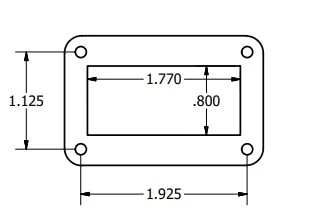 BILLET ALUMINUM EGT RECEPTACLES FORD BLACK ANODIZED - Image 5
