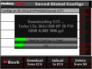 HOLLEY EFI 3.5 TOUCH SCREEN LCD - Image 6